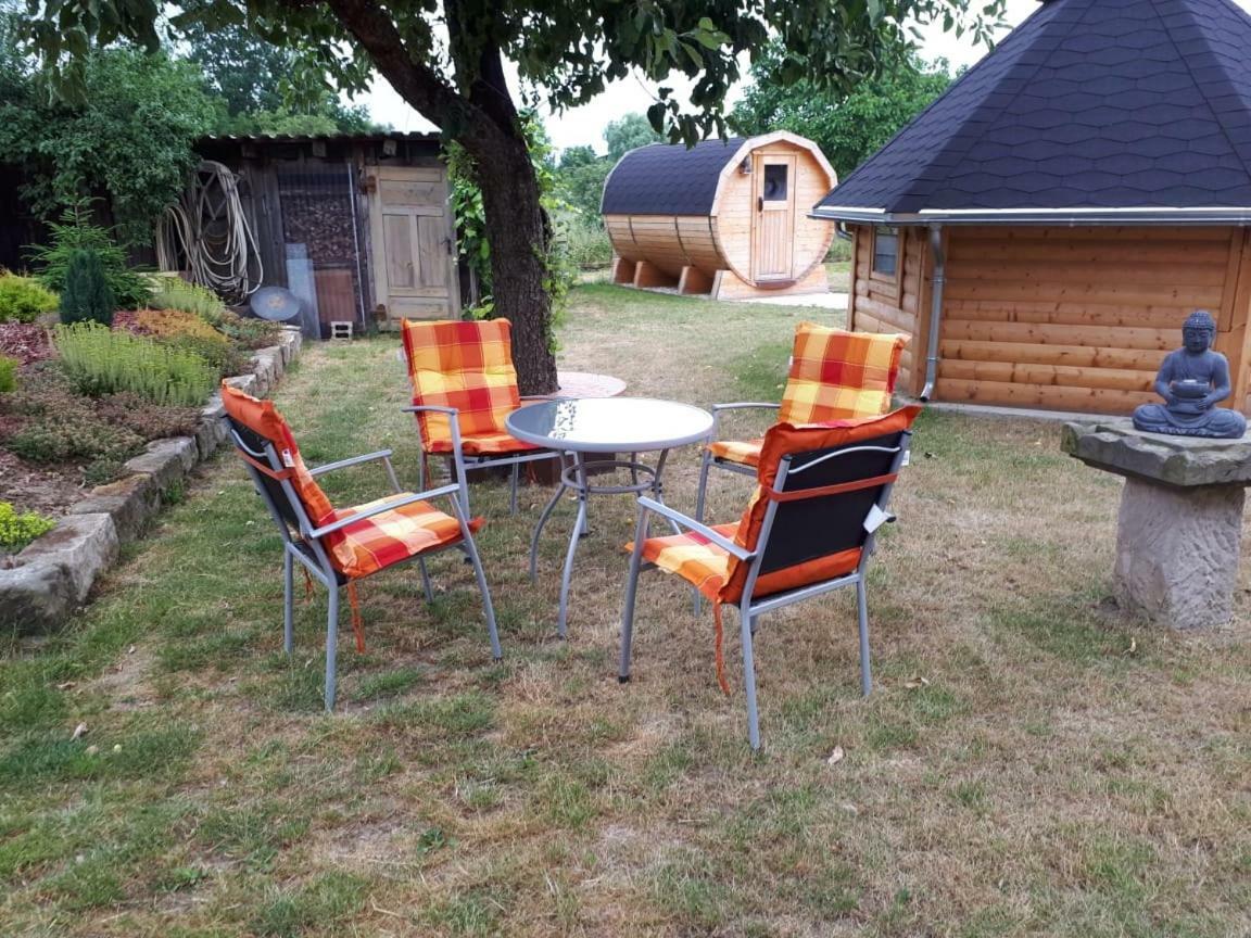 Ferienwohnung Gaensebluemchen Wartenburg Экстерьер фото